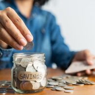 savings to pay off debt